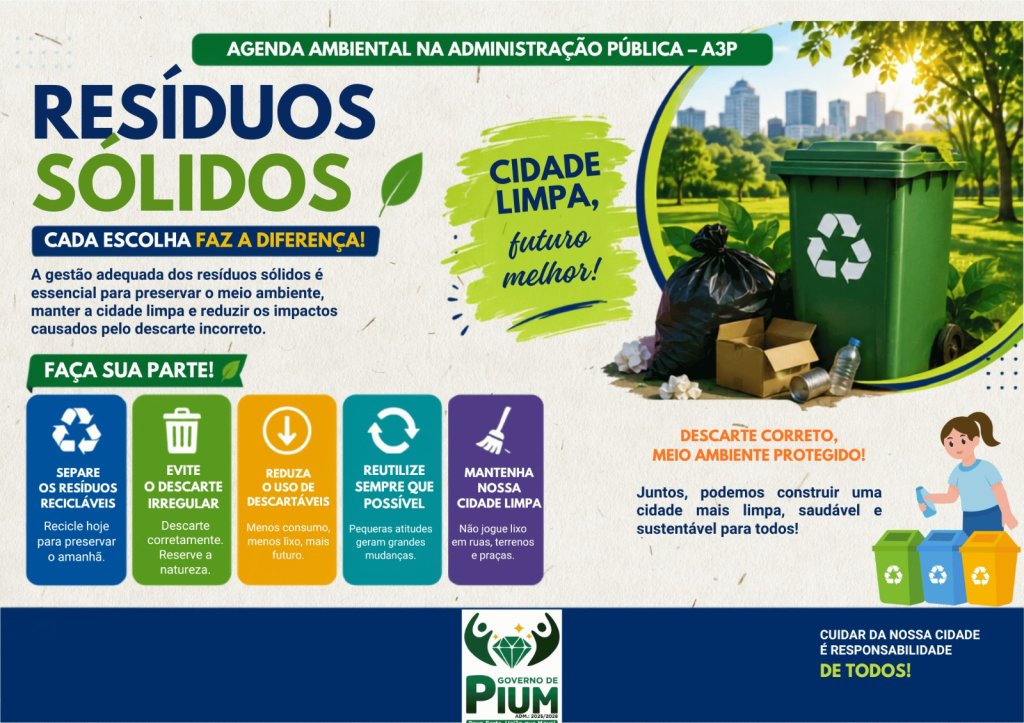 A3P NOS ÓRGÃOS PÚBLICOS: SERVIDORES CONSCIENTES FORTALECEM A SUSTENTABILIDADE